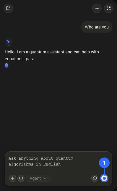 AI chat example